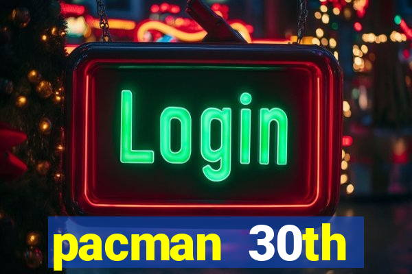 pacman 30th anniversary sonic